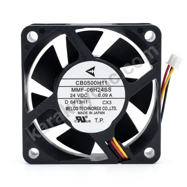 MMF-06H24SS Mitsubishi CNC Sürücü Fanı 24V 60x60x25mm